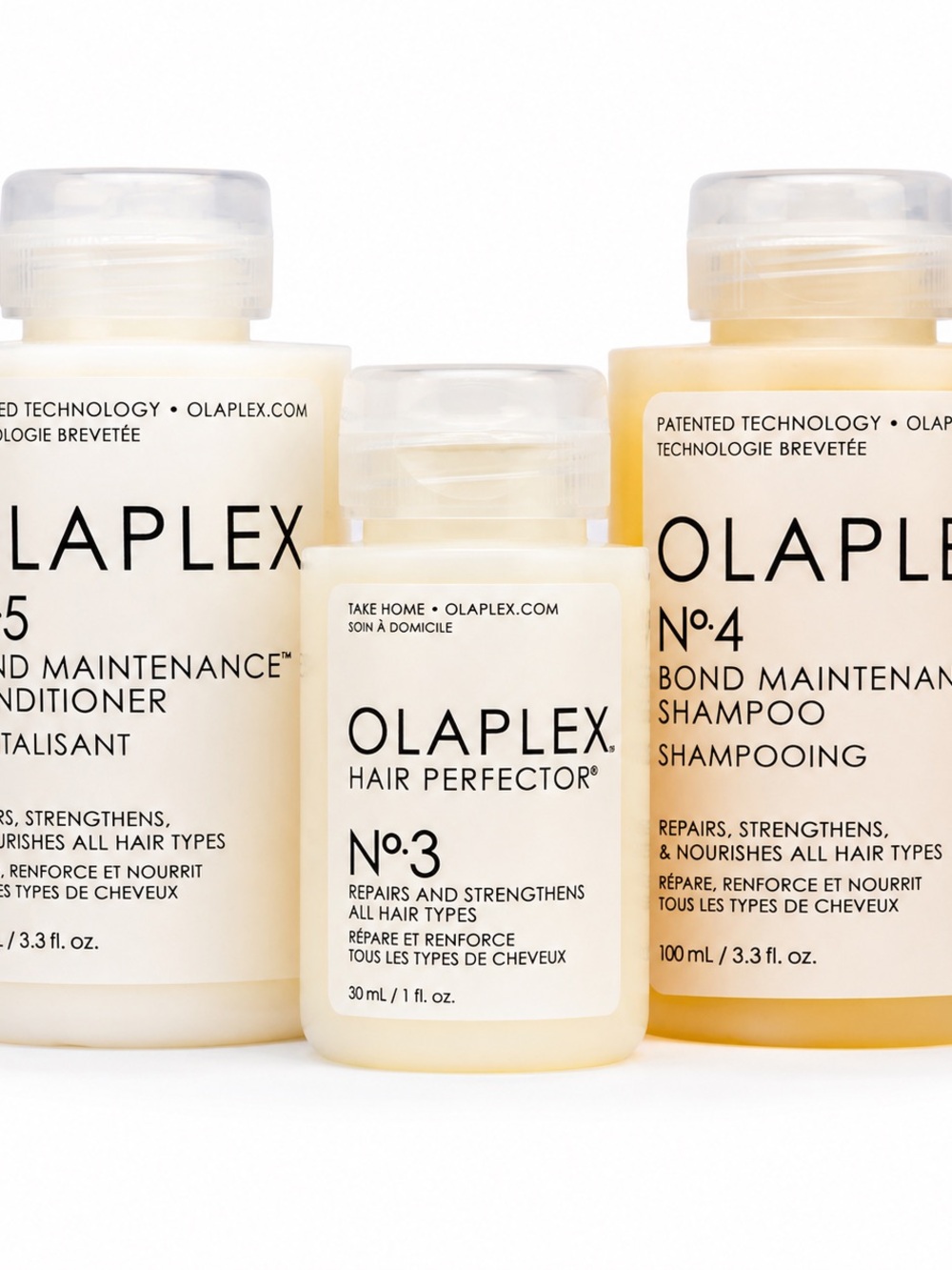 Olaplex No.3 No.4 No.5 Hair Repair Travel Bundle Set Shampoo Conditioner